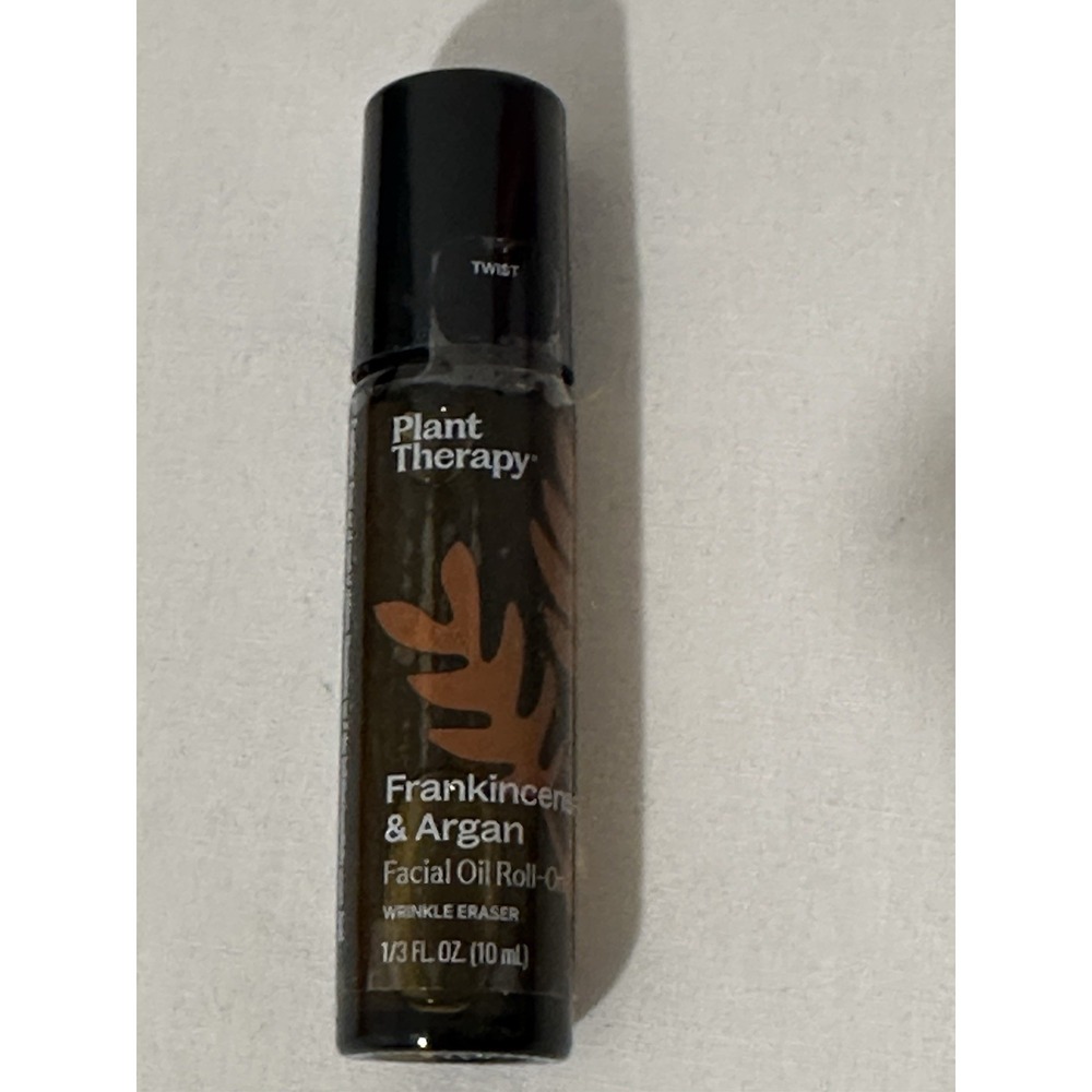 Plant‎ Therapy Frankincense & Argan Facial Serum Roll-On Wrinkle Easter 10 mL